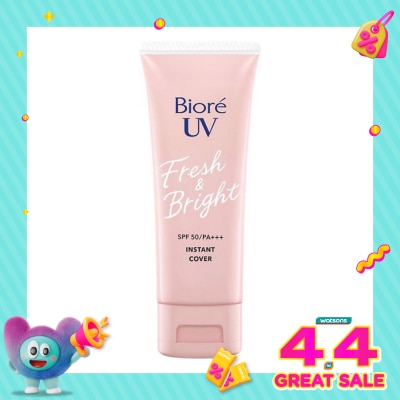 BIORE - UV Fresh & Bright SPF 50/PA+++ Instant Cover 30g