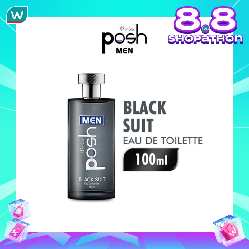 Posh Men Eau de Toilette Black Suit 100 ml