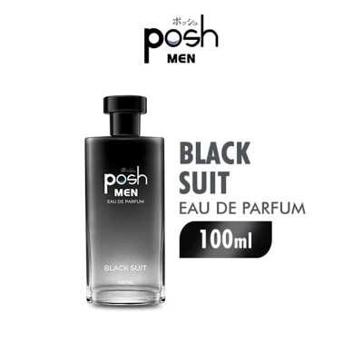 POSH Men Eau de Parfum Black Suit Parfum Pria 100ml