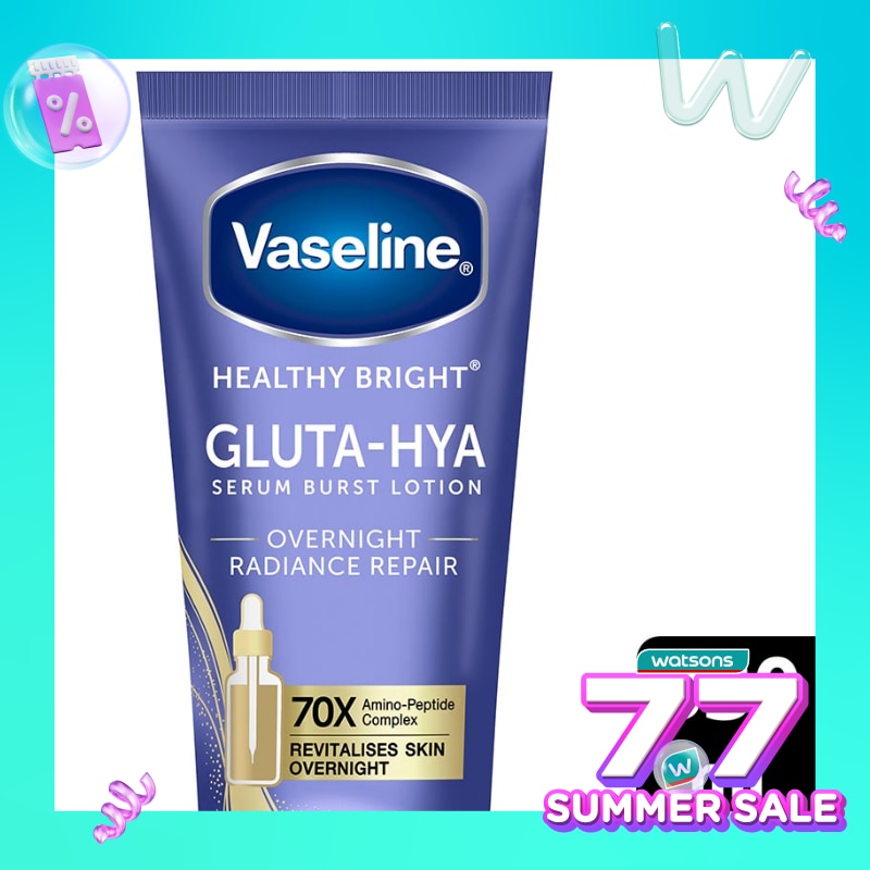 Vaseline Gluta-Hya Serum Lotion Overnight 330 Ml