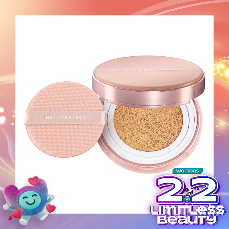 Skincover Air Cushion N32 True Beige 11g - Make Up Cushion Foundation Blurring Semi Matte Finish (Real Skin Buildable Coverage - Transferproof - Non-Comedogenic)
