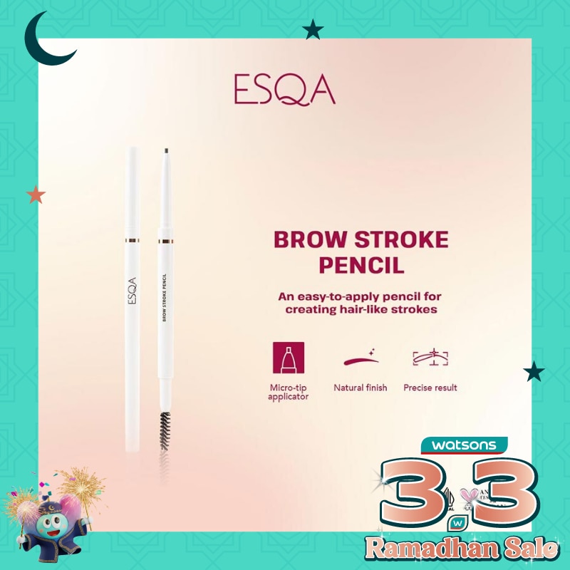 ESQA Esqa Brow Stroke Pencil Dark Brown 0.1g