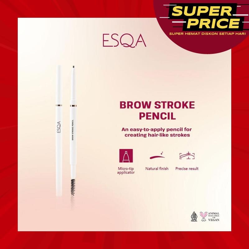 ESQA Brow Stroke Pencil Dark Brown 0.1 g