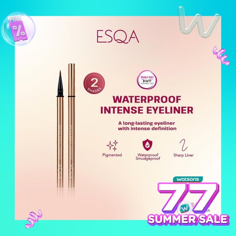 ESQA Esqa Waterproof Intense Eyeliner Black 1ml