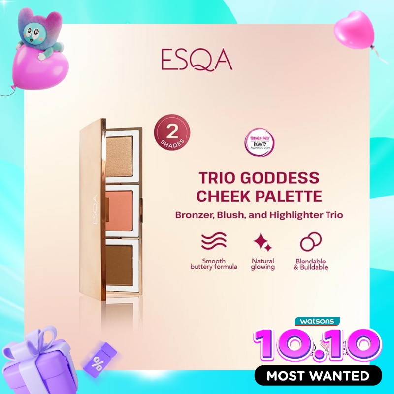 Trio Goddess Cheek Palette Athena 9 g image