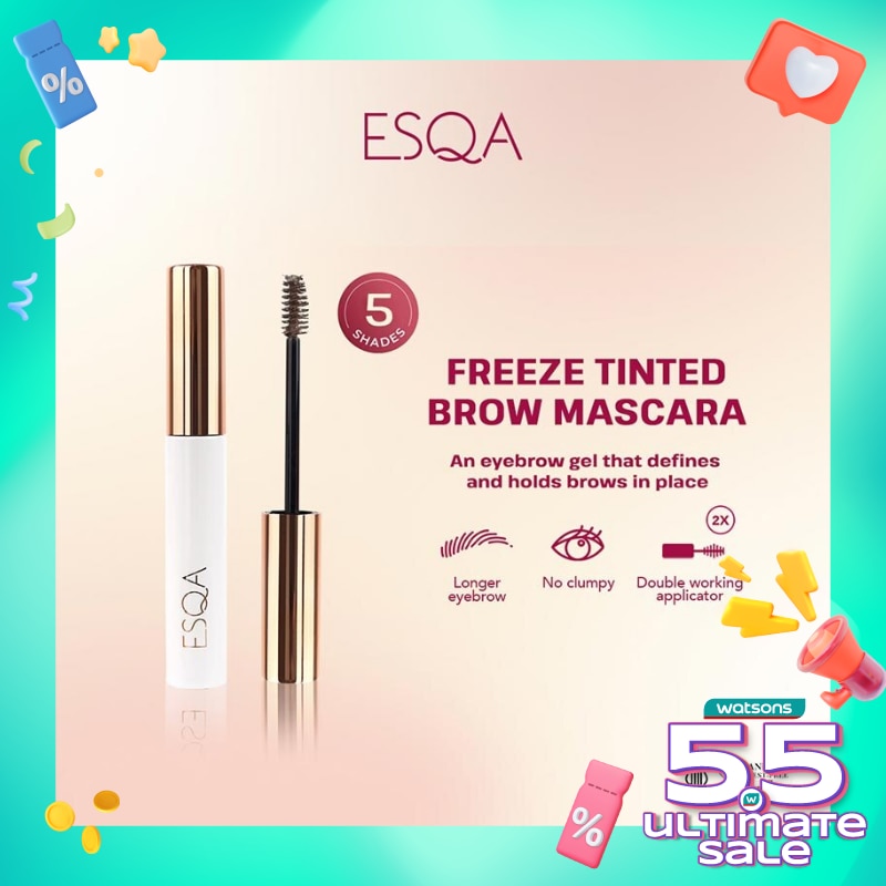 ESQA Freeze Tinted Brow Mascara Dark Brown 7 ml
