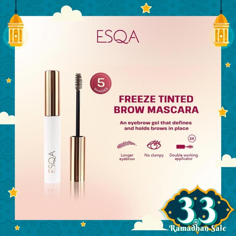 ESQA Freeze Tinted Brow Mascara Dark Brown 7 ml