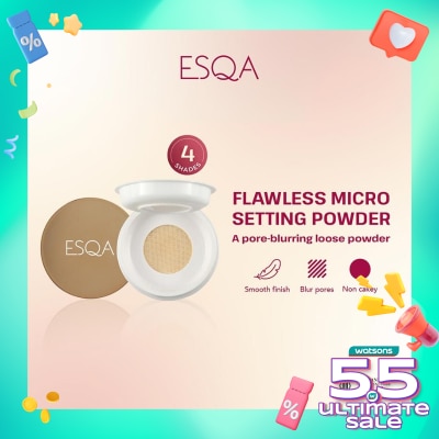 ESQA Flawless Setting Powder Vanilla 12 g