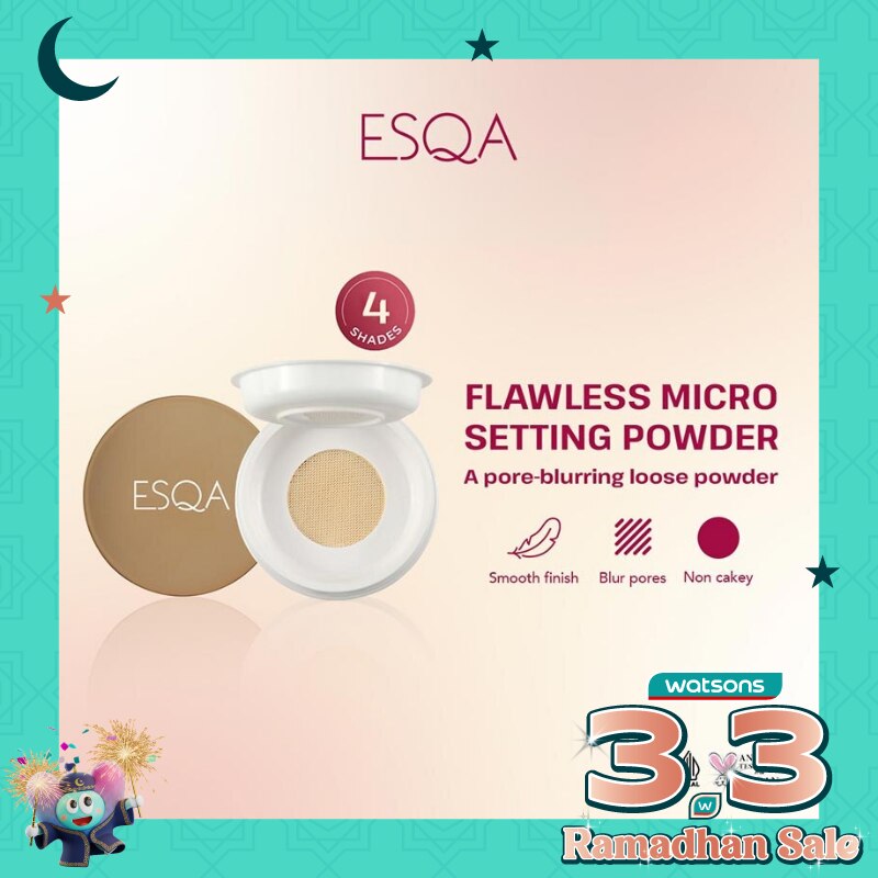 Esqa Flawless Micro Setting Powder Custard 12g