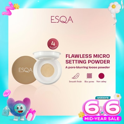 ESQA - Esqa Flawless Micro Setting Powder Translucent 12g