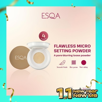 ESQA Esqa Flawless Micro Setting Powder Translucent 12g