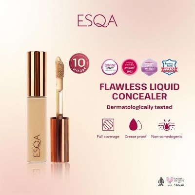 ESQA Flawless Liquid Concealer Milkshake 15 ml