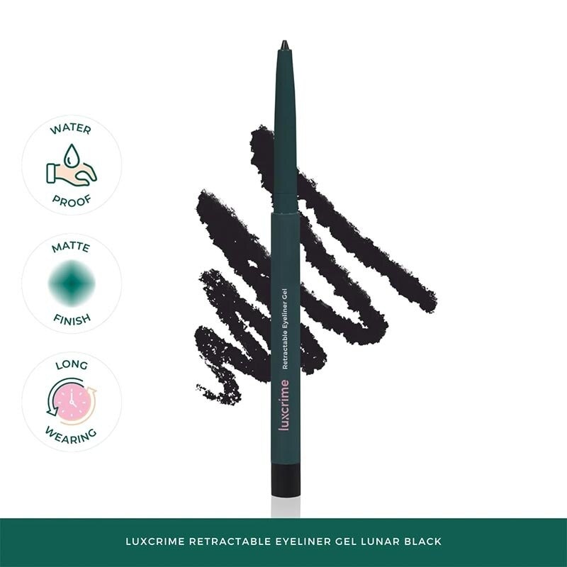 LUXCRIME Luxcrime Retractable Eyeliner Gel Lunar Black