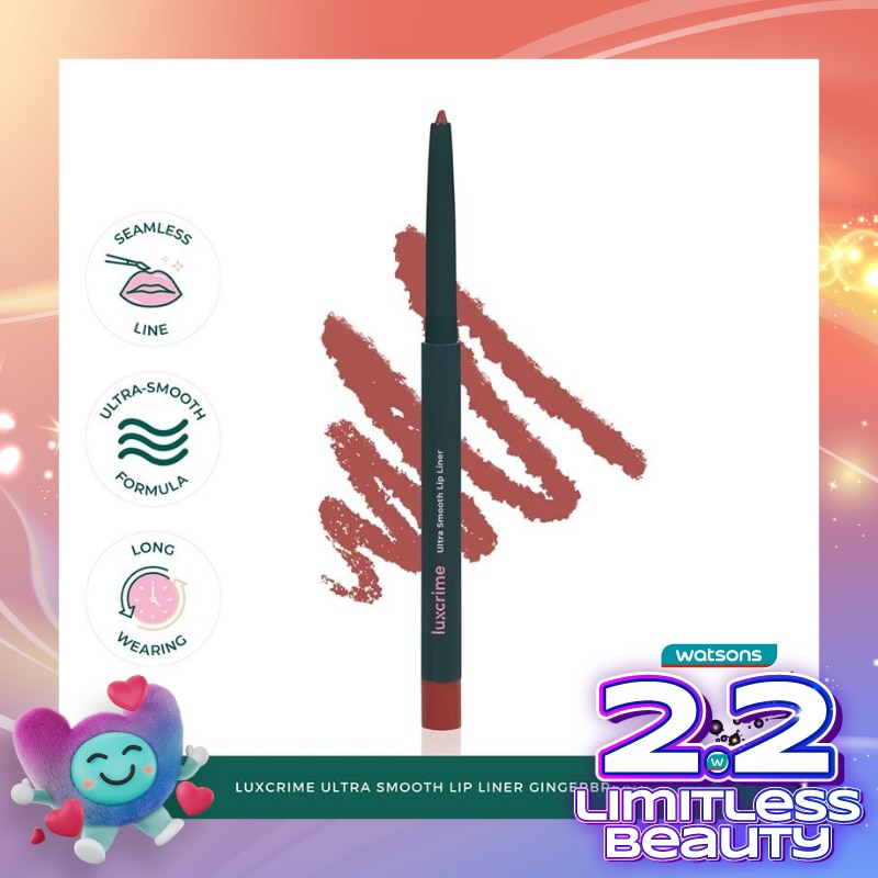 LUXCRIME Luxcrime Ultra Smooth Lip Liner Ginger Bread