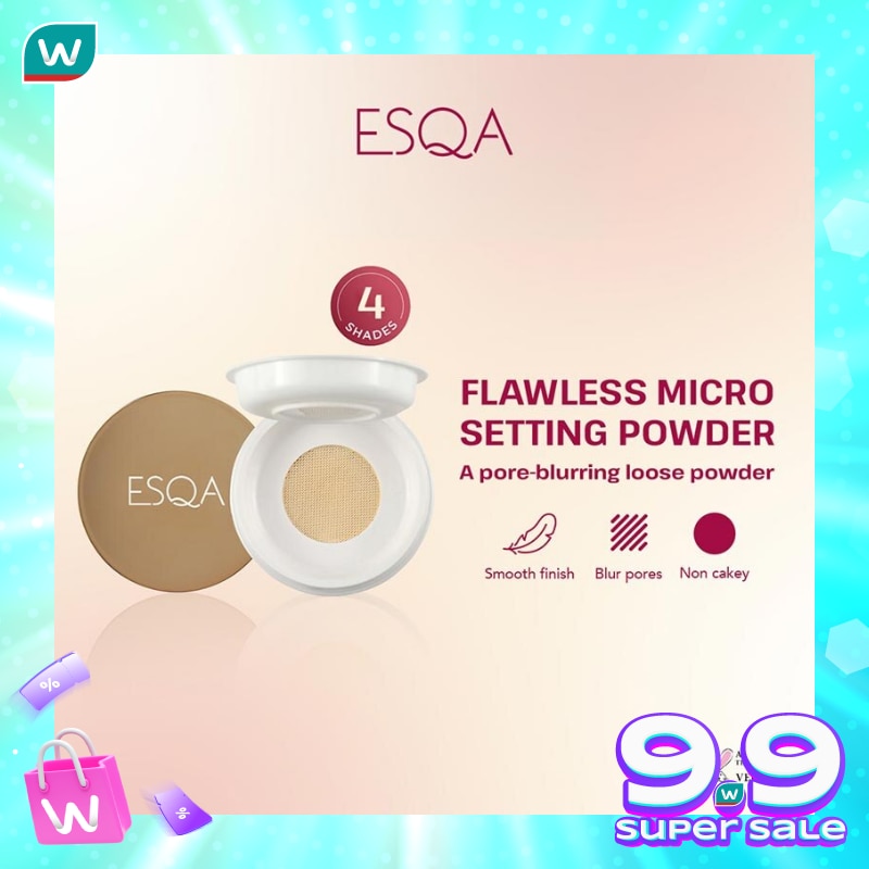 Esqa Flawless Micro Setting Powder Caramel 12g