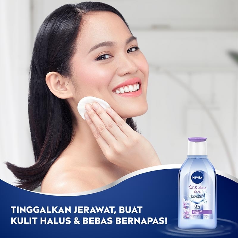 Nivea MicellAir Micellar Water Oil & Acne Care 400ml