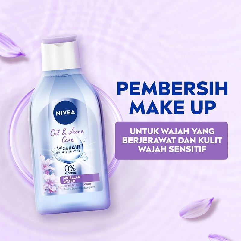 Nivea MicellAir Micellar Water Oil & Acne Care 400ml