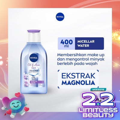 NIVEA Micellair Oil &. Acne Care 400Ml