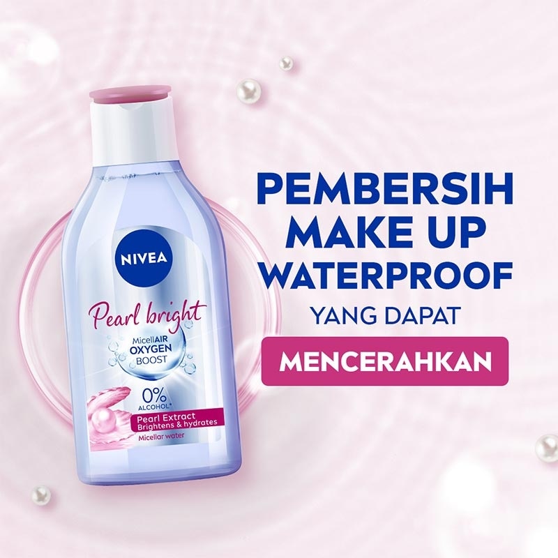 Nivea Micellar Water Pearl Bright MicellAir Oxygen Boost 400ml