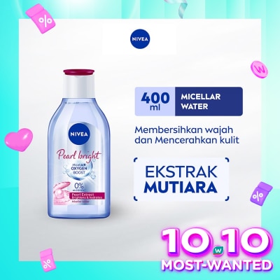 NIVEA Nivea Micellar Water Pearl Bright MicellAir Oxygen Boost 400ml