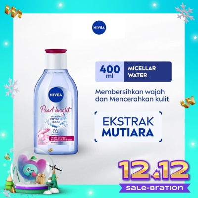 NIVEA Nivea Micellar Water Pearl Bright MicellAir Oxygen Boost 400ml