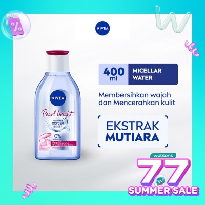 NIVEA Nivea Micellar Water Pearl Bright MicellAir Oxygen Boost 400ml