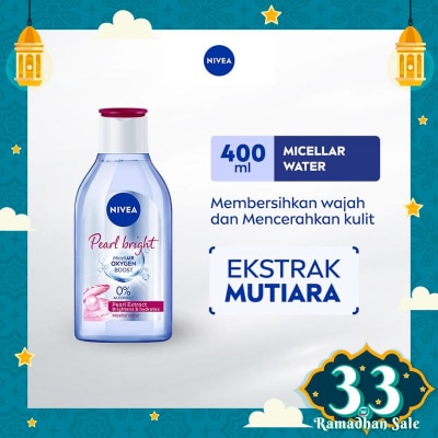 NIVEA Nivea Micellar Water Pearl Bright MicellAir Oxygen Boost 400ml