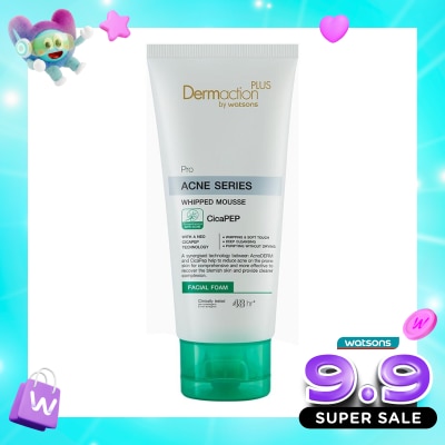 DERMACTION PLUS - Dermaction Plus by Watsons Acne Series Whipped Mousse Facial Foam 100ml image