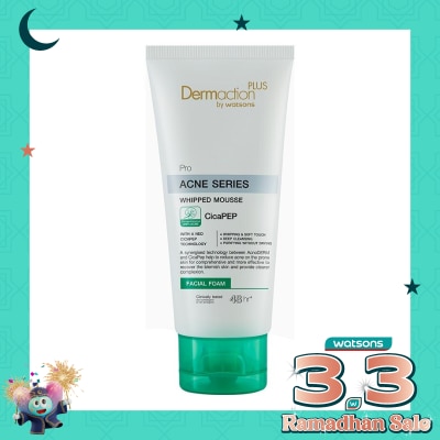 DERMACTION PLUS Dermaction Plus by Watsons Acne Series Whipped Mousse Facial Foam 100ml