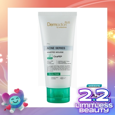 DERMACTION PLUS Dermaction Plus by Watsons Acne Series Whipped Mousse Facial Foam 100ml