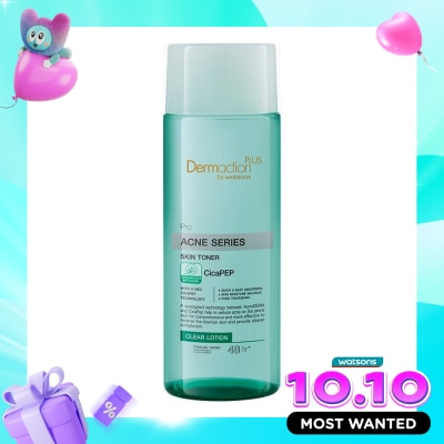 DERMACTION PLUS Dermaction Plus by Watsons Acne Series Skin Toner Clear Lotion 100ml image