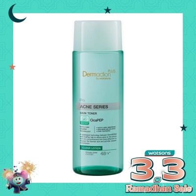 DERMACTION PLUS Dermaction Plus by Watsons Acne Series Skin Toner Clear Lotion 100ml
