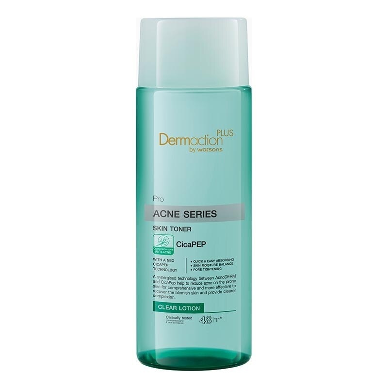 Dermaction Plus by Watsons Acne Series Skin Toner Clear Lotion 100ml