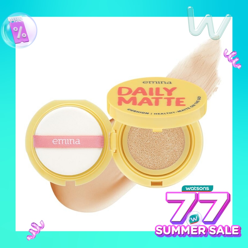 EMINA Daily Matte Cushion W01 Light