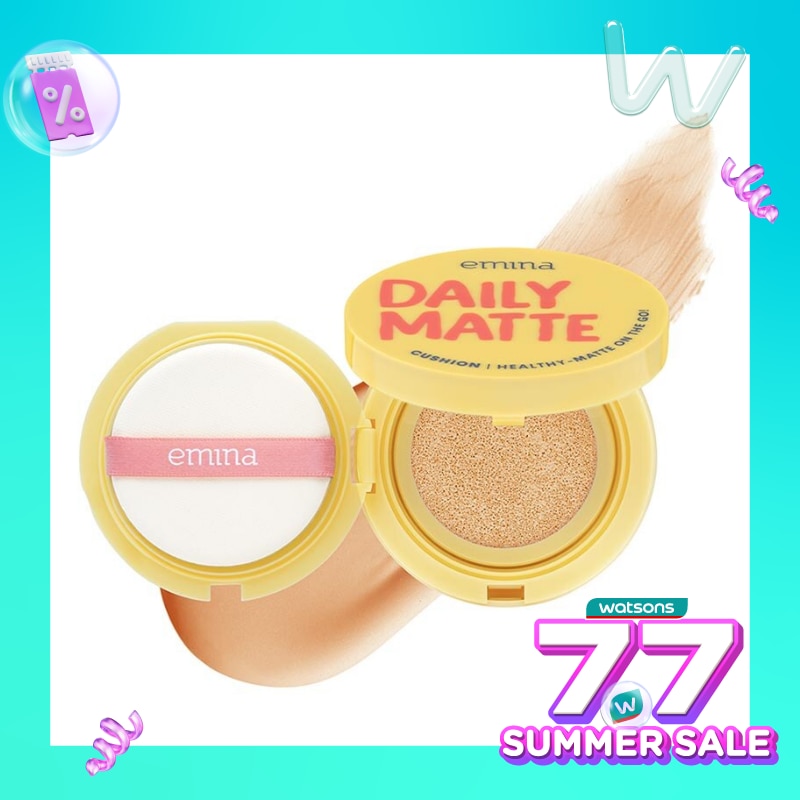 EMINA Daily Matte Cushion W02 Natural