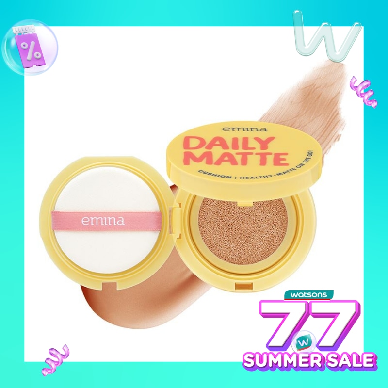 EMINA Daily Matte Cushion W03 Caramel