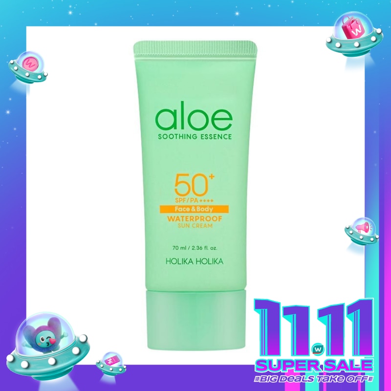 HOLIKA2 ALOE WATERPROOF SUN CREAM