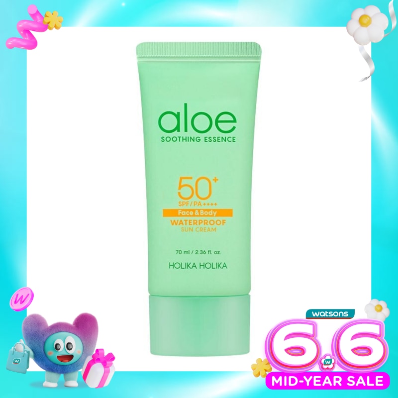 HOLIKA2 ALOE WATERPROOF SUN CREAM