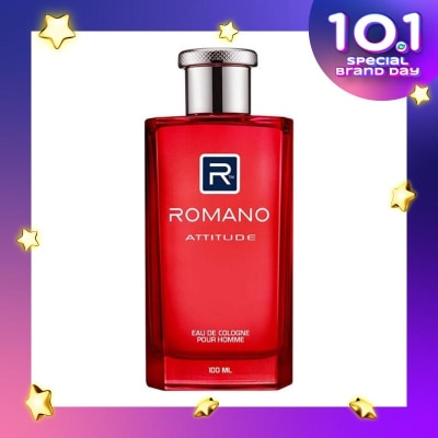 ROMANO Romano Eau De Cologne Parfum Pria Attitude 100 Ml