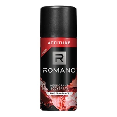 ROMANO Romano Deodorant Body Spray Fine Fragrance Attitude 150 Ml