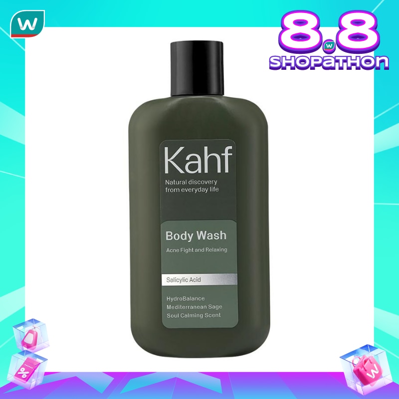 Promo Harga Kahf Body Wash Acne Fight and Relaxing 200 ml - Watsons