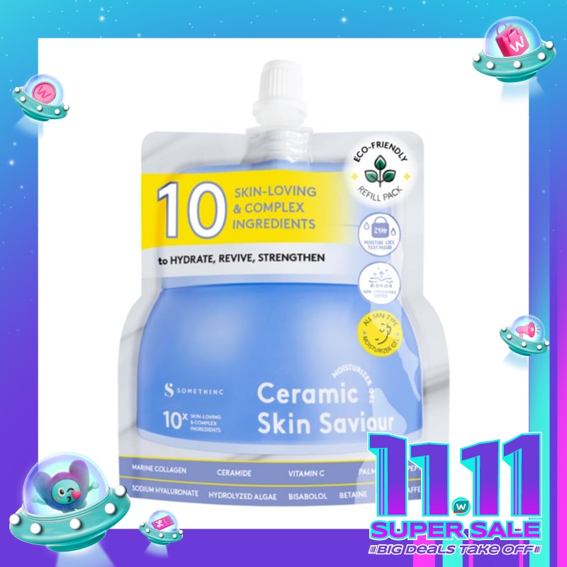 Somethinc (Refill) Ceramic Skin Saviour Moisturizer Gel - 50ml