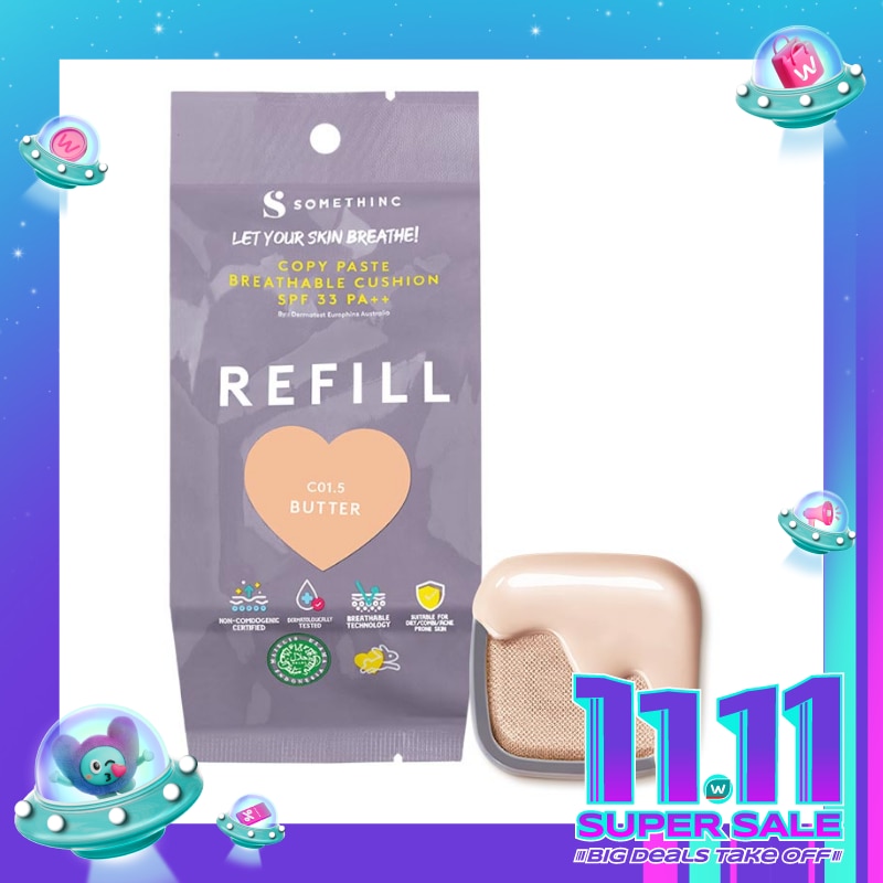 SOMETHINC C/P BR CUSHION SPF33 BUTER REF