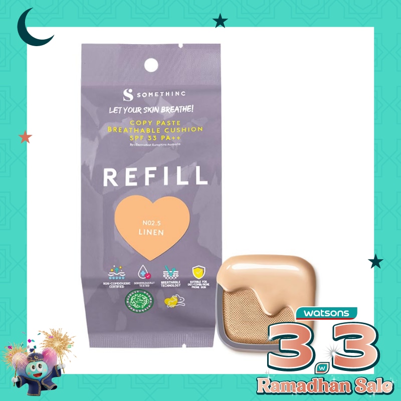 SOMETHINC C/P BR CUSHION SPF33 LINEN REF