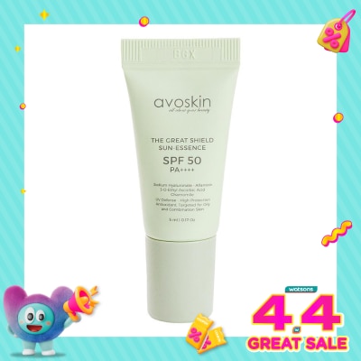 AVOSKIN - Avoskin The Great Shield Sun-Essence SPF 50 PA++++ 5ml