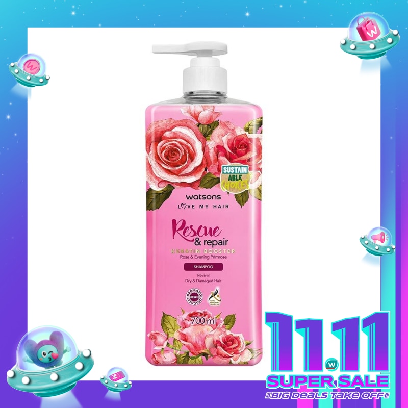 Rescue & Repair Rose & Evening Primrose Shampoo 700Ml
