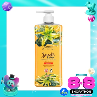 WATSONS COLLECTION - Smooth & Sleek Ylang-Ylang & Coconutt Shampoo 700Ml image