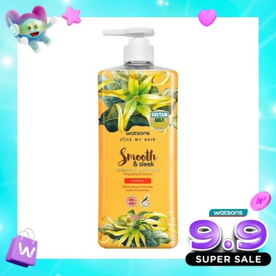 WATSONS COLLECTION - Smooth & Sleek Ylang-Ylang & Coconutt Shampoo 700Ml image