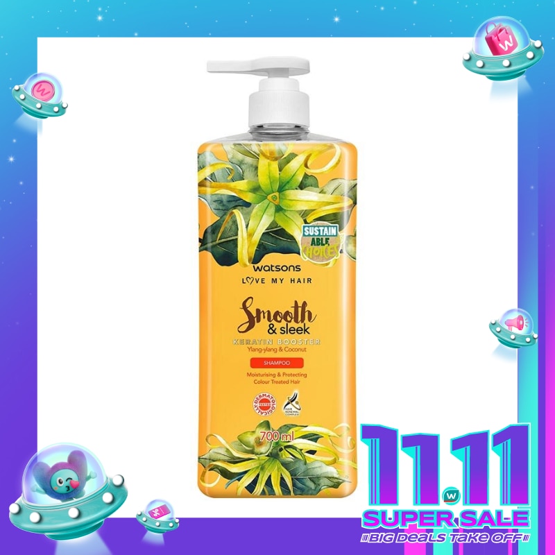 Smooth & Sleek Ylang-Ylang & Coconutt Shampoo 700Ml