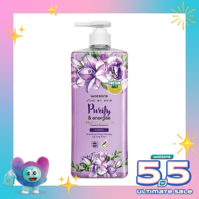 WATSONS - W PURIFY&ENERGISE FRS&BERGAMOT SHP 700